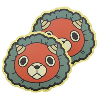 間諜家家酒 造型滑鼠墊 塑膠材質 可愛造型 正版授權, 奇美拉長官 多色, 2個