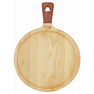 GOZENBO 御膳坊 胡桃木握把披薩板, 1個