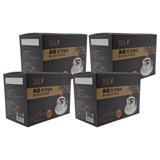 TGC 古坑咖啡 典藏醇黑咖啡，無添加咖啡香料, 2.6g, 14包, 4盒