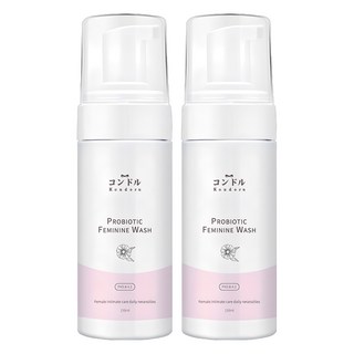 康朵私密處益生菌潔白慕斯 2瓶 溫和潔淨 平衡菌群 改善暗沉, 150ml