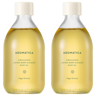 AROMATICA 身體精油 杜松莓&生薑 Vegan配方, 100ml, 2瓶