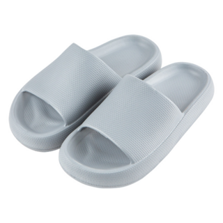 ABLE FACTORY 厚底室內拖鞋, 柔軟彈性, 耐磨耐穿, 高回彈性能, 靜音設計, 灰色, 270mm, 1雙