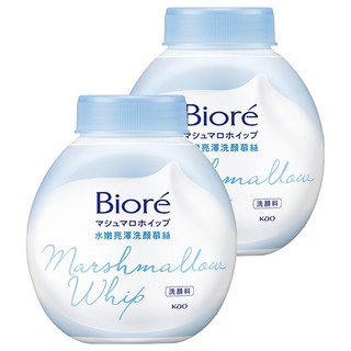 Biore 蜜妮 台灣公司貨 洗顏慕絲 水嫩亮澤 更替瓶, 160ml, 2件