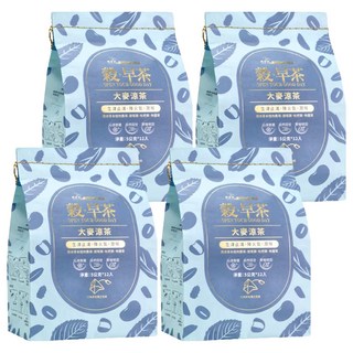 AWAStea 阿華師 大麥涼茶 三角立體茶包 Set, 生津止渴 降火氣 潤喉, 5g, 12包, 4袋