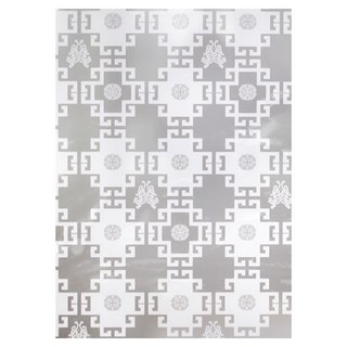 德利生活 200 x 45cm 江南水鄉 靜電窗貼 玻璃裝飾貼, 1個