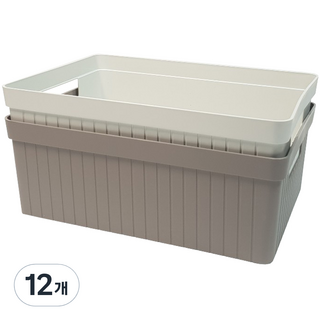 食品儲藏室收納籃 6號, 隨機出貨, 12個