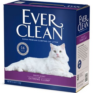 에버크린 익스트림 클럼프 EC 고양이 모래, 11.3kg, 1개, 산뜻한 향