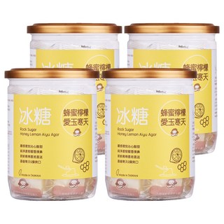 Medolly 蜜思朵 冰糖蜂蜜檸檬愛玉寒天, 17g, 12個, 4罐