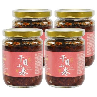 東和食品 HowMaMa 干貝小卷罐頭, 215g, 4罐