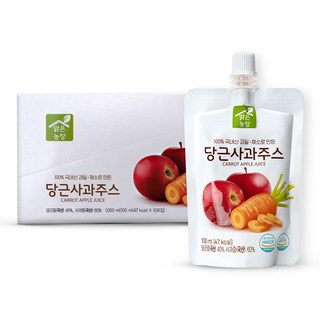 蘋果胡蘿蔔綜合果汁 10包入, 1L, 1盒