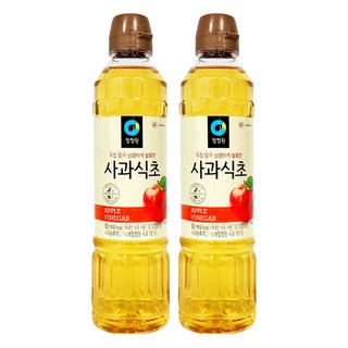 清淨園 韓國蘋果醋 料理用 500ml, 2瓶