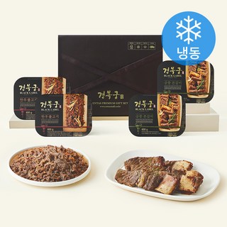 경복궁 궁중본갈비 + 한우불고기 혼합 특대 선물세트 2400g (냉동), 1세트