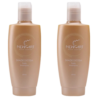 NEWART 新技 煥彩護色潔髮乳, 多種植萃成分 持久護色, 滋潤乾枯髮 隔離日曬減少傷害, 溫和木質調香味, 285ml, 2瓶