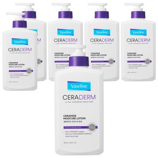 韓國 Vaseline 神經醯胺身體保濕乳, 6瓶, 500ml