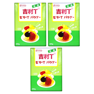 吉利T 蒟蒻果凍粉, 新包裝 口感Q滑, 200g, 3盒