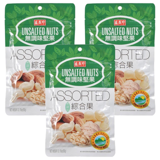 盛香珍 無調味綜合果, 90g, 3包