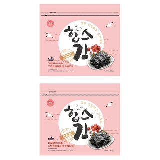 chun pin 雋品 HiBs 三切岩燒海苔 戀の梅口味, 30g, 2包