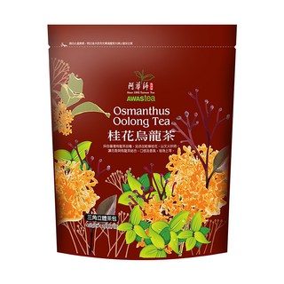 AWAStea 阿華師 桂花烏龍茶 三角立體茶包, 4g, 20包, 1袋