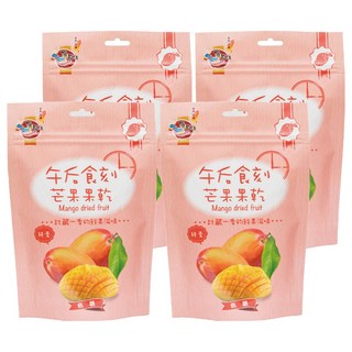 Onlyone 海龍王 午后食刻芒果乾, 酸酸甜甜居家零食必備, 150g, 4包