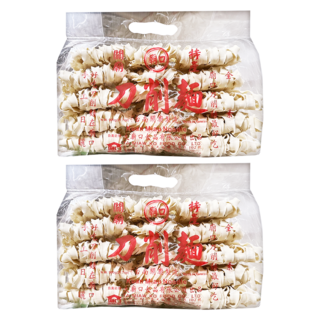 大廟口 關廟刀削麵, 日曬烘乾, 素食可用, 無添加防腐劑, 900g, 2包