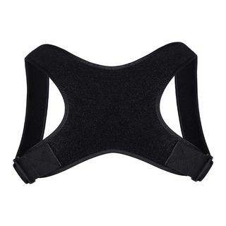AOLIKES 奧力克斯 駝背矯正器 一般 黑色, 1個, 165g
