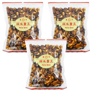 品味食族 嘉禾 蒜味蠶豆, 450g, 3包