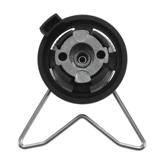 Campingmoon 柯曼 高山爐轉卡式罐轉接頭附支架 Z10, 銀色, 1個