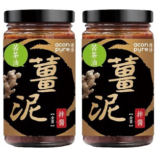aconpure 連淨 苦茶油薑泥拌醬, 210g, 2罐