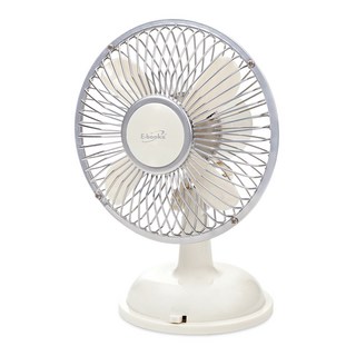 E-books k36 經典時光兩用擺頭超靜音風扇 5吋, 米色