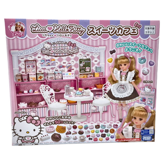 TAKARA TOMY Licca 莉卡娃娃 Kitty 甜點屋 不附玩偶, 1組