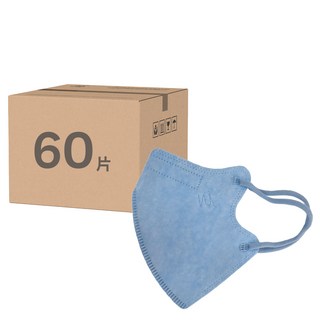 JUN 郡昱 兒童立體醫療口罩, 粉蝶藍, 30片, 2盒