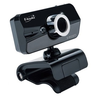 E-books W15 網路HD高畫質LED燈攝影機 USB介面 DC 5V 內建麥克風, E-PCC077, 1個