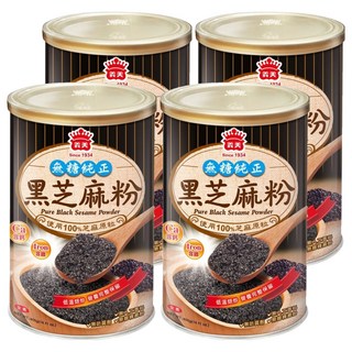 義美 黑芝麻粉, 400g, 4罐