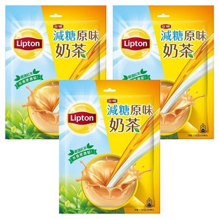 Lipton 立頓 減糖原味奶茶, 17g, 20包, 3袋