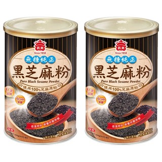 義美 黑芝麻粉, 400g, 2罐