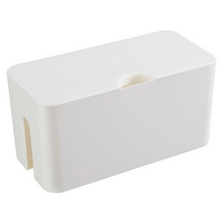 電源線收納盒 32 x 13.5 x 12.5cm, 白色, 1個