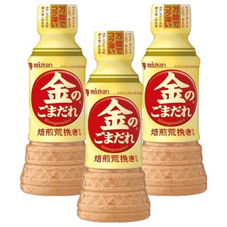 mizkan 味滋康 金焙煎芝麻沾醬 粗粒, 250ml, 3瓶