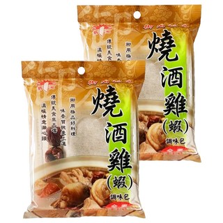 香料共和國 燒酒雞香料包 (全素) - 暖身滋補湯品 輕鬆享受道地台灣味, 50g, 2包