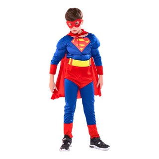 萬聖節男童變裝服 附眼罩 L