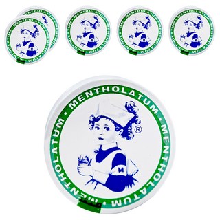 MENTHOLATUM 曼秀雷敦 軟膏, 6個, 12g