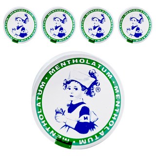 MENTHOLATUM 曼秀雷敦 軟膏, 5個, 12g