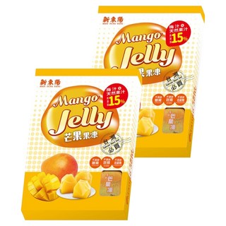 新東陽 芒果果凍 梅汁含15%天然果汁, 500g, 2盒