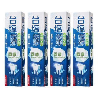 TAIYEN 台塩生技 鹹淨固齒牙膏, 150g, 4條