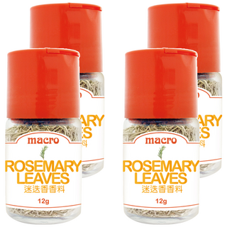 Macro 迷迭香香料罐, 12g, 4罐