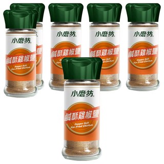 小磨坊 鹽酥雞椒鹽, 45g, 6瓶