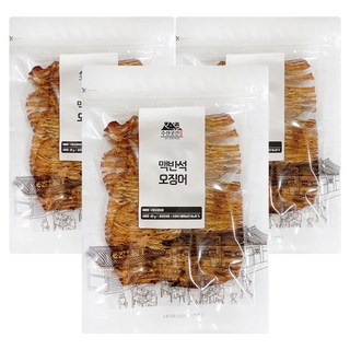 SEA STORE ROOM 麥飯石烤魷魚片, 80g, 3包