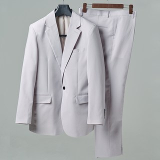 Simile 男士翻蓋口袋單釦西裝套裝
