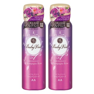 Baby Veil 香氛寶貝 髮香噴霧 香檳玫瑰, 80g, 2瓶