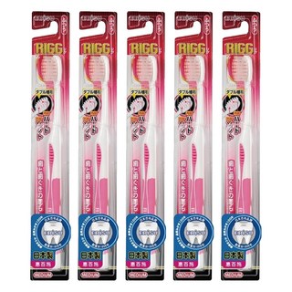 EBiSU 惠百施 健齒良策雙層刷毛牙刷 雙層刷毛設計 極細軟毛 日本製造, 1入, 5支