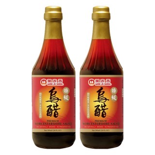 萬家香 特級烏醋, 595ml, 家庭料理調味好幫手, 2瓶